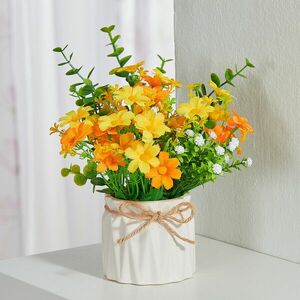 Virágcsokor cserépben kép