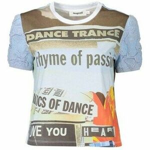 Rövid ujjú pólók Desigual 23swtk69 kép