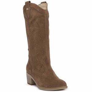 Városi csizmák NeroGiardini NERO GIARDINI 442 VELOUR MOU kép