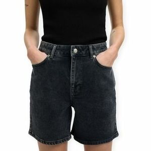 Rövidnadrágok Selected W Krista Shorts - Black Denim kép