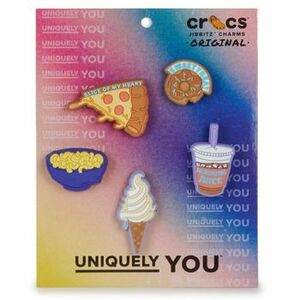 Cipő kiegészítők Crocs FUNNY FOODS 5 PACK kép
