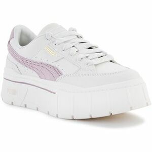 Rövid szárú edzőcipők Puma Mayze Stack Premium Whisper White Lilac 384421-01 kép