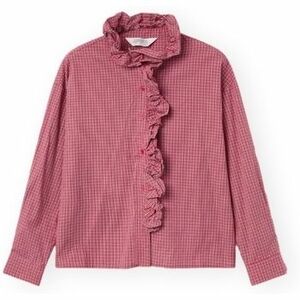 Blúzok Compania Fantastica COMPAÑIA FANTÁSTICA Shirt 11112 - Red kép