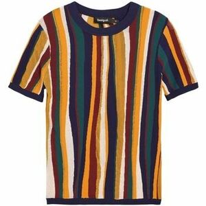 Rövid ujjú pólók Desigual TS_STRIPES_LACROIX 26SWTK55 kép
