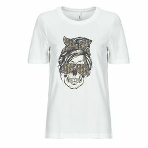 Rövid ujjú pólók Only ONLABELLA L/S GLITTER V-NECK CS KNT kép