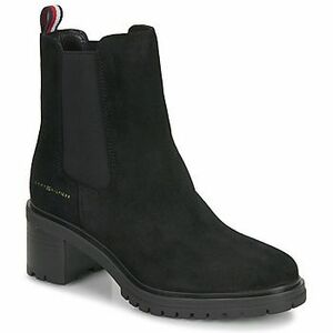 Csizmák Tommy Hilfiger ESSENTIAL MIDHEEL SUEDE BOOTIE kép