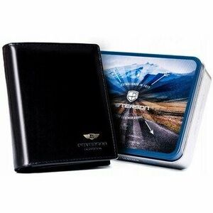 Pénztárcák Peterson Portfel Skórzany Ptn 22309-vt Czarny kép