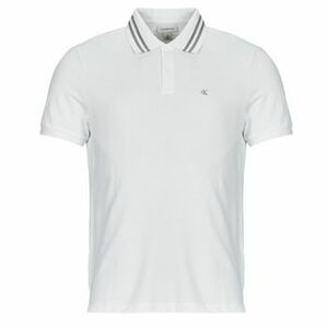 Rövid ujjú galléros pólók Calvin Klein Jeans SS MONOGRAM PIQUE TIPPED POLO kép