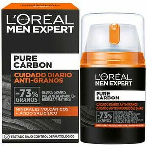 Sminklemosók & Tisztitók L'oréal Daily Anti-Breakout Pure Carbon Men Expert 50ml kép