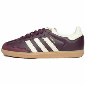 Divat edzőcipők adidas Samba OG Maroon Crewht Gold kép