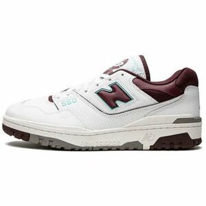Divat edzőcipők New Balance 550 Burgundy Cyan kép