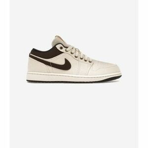 Rövid szárú edzőcipők Nike Jordan 1 Low Premium Pale Ivory Off Noir Baroque Brown kép
