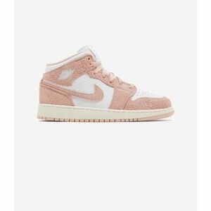 Magas szárú edzőcipők Nike Jordan 1 Mid SE Legend Pink (GS) kép