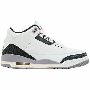 Rövid szárú edzőcipők Nike Jordan 3 Retro Cement Grey kép