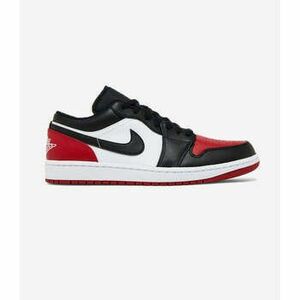 Rövid szárú edzőcipők Nike Jordan 1 Low Bred Toe 2.0 kép