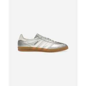 Rövid szárú edzőcipők adidas Gazelle Indoor Silver Metallic Core White kép