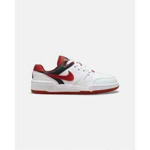 Divat edzőcipők Nike Full Force Low White Black Team Orange Mystic Red (GS) kép