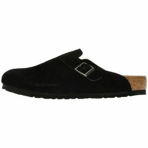 Papucsok BIRKENSTOCK Boston Suede Black kép