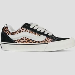 Rövid szárú edzőcipők Vans Knu Skool BLACK/LEOPARD kép