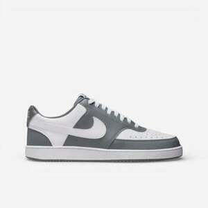 Rövid szárú edzőcipők Nike Court Vision Low Grey / White kép