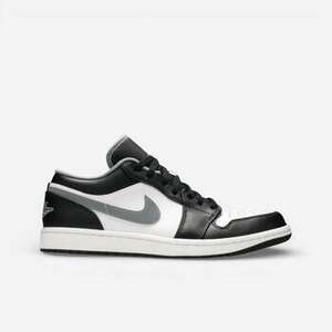 Rövid szárú edzőcipők Nike Jordan 1 Low Black White Grey kép