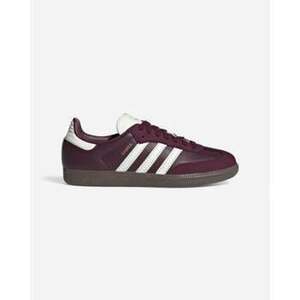 Rövid szárú edzőcipők adidas Samba OG Maroon Off White Gum (Women's) kép