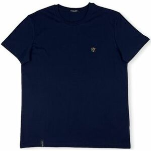 Pólók / Galléros Pólók Organic Monkey The Great Cubini T-Shirt - Navy kép