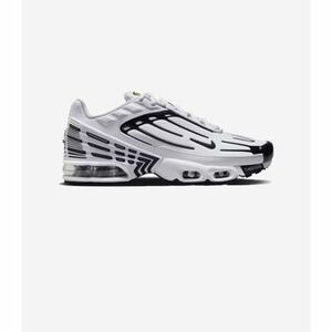Rövid szárú edzőcipők Nike Air Max Plus 3 White Black (GS) kép