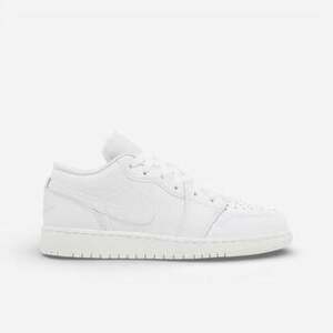 Rövid szárú edzőcipők Nike Jordan 1 Low Triple White (2023) (GS) kép