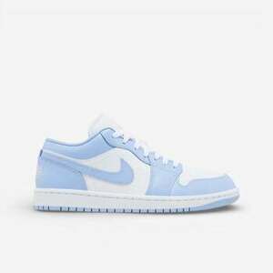 Rövid szárú edzőcipők Nike Jordan 1 Low White Aluminum (Women's) kép