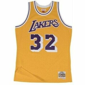 Rövid ujjú pólók Mitchell And Ness Nba Swingman Jersey 20 Los Angeles Lakers 198485 Magic Johnson kép