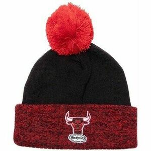 Sapkák Mitchell And Ness Two Tone Pom Beanie Hwc Chicago Bulls kép