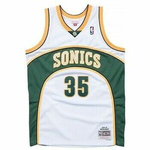 Rövid ujjú pólók Mitchell And Ness SMJYGS18211SSUWHIT07KDU kép