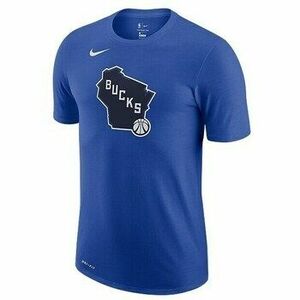 Rövid ujjú pólók Nike Nba Milwaukee Bucks City Edition Logo Dri-fit kép