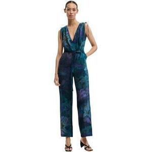 Overálok Desigual JUMPSUIT_FLORESAZUL 26SWPW40 kép