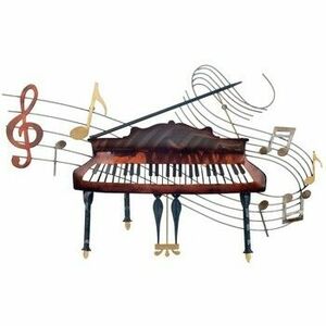 Szobrok, figurák Signes Grimalt Zongora Faldekoráció kép