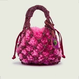 Kézitáskák Kurt Geiger London SM MACRAME CRYSTAL BAG kép