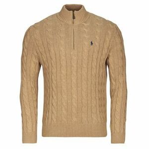 Pulóverek Polo Ralph Lauren PULL DEMI ZIP EN MAILLE TORSADEE kép