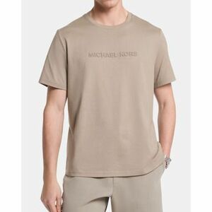 Rövid ujjú pólók MICHAEL Michael Kors CF4529H1V2 EMBOSSED LOGO TEE kép