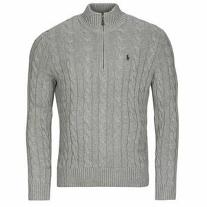 Pulóverek Polo Ralph Lauren PULL DEMI ZIP EN MAILLE TORSADEE kép