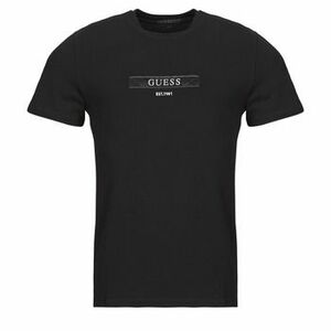 Rövid ujjú pólók Guess SS CN LOGO BOX TEE kép