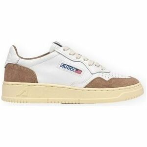 Rövid szárú edzőcipők Autry Medalist Low Suede M - White/Antelope kép