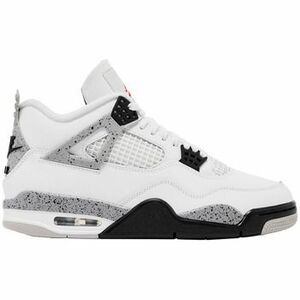 Magas szárú edzőcipők Nike Jordan 4 Retro White Cement kép