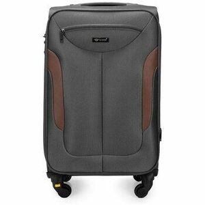 Bőröndök Solier WALIZKASTL1801DARKGREYBROWN23M52387 kép