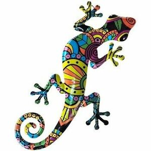 Szobrok, figurák Signes Grimalt Gyík Faldekoráció kép