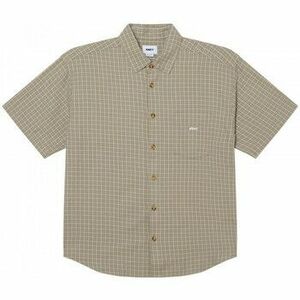 Rövid ujjú ingek Obey Bigwig ian woven kép