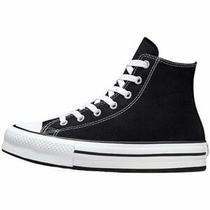 Magas szárú edzőcipők Converse Chuck Taylor All Star Hi Platform Black White kép