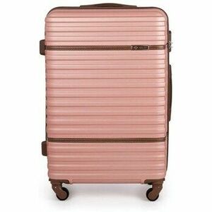Bőröndök Solier Walizka Podróżna Średnia M 22' Stl957 Różowa kép
