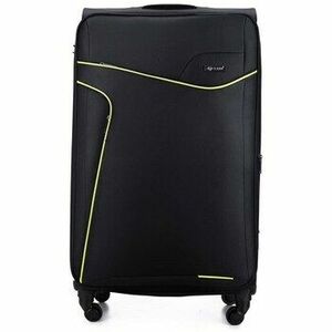 Bőröndök Solier WALIZKASTL1651BLACKGREEN26L52427 kép