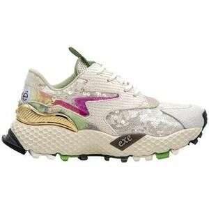 Rövid szárú edzőcipők Exé Shoes EXÉ Sneakers 3020-8A - Green Fuxia Lea kép